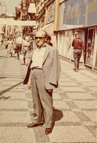 František Schnurmacher in the late 1970s 