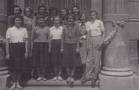 První ročník SPGŠ Boskovice, 1950