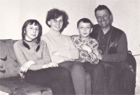 Rodinná fotka, rok 1970