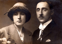 Wedding photograph of Miroslav Pravda’s parents