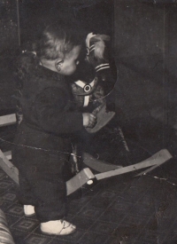 Syn Jan Hrad ml. v bytě v Resslově ulici