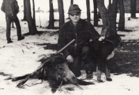 The first shot pig of Jan Hrad, 1970s