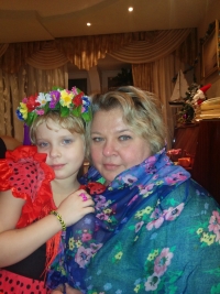 2015 рік — Елліна Шнурко-Табакова з донькою