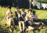 Rodinné setkání v Janově nad Nisou, 1984