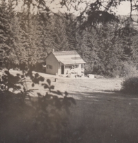 Rodinná chata u Pelhřimova, 60. léta