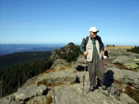 Na Velkém Javoru na Šumavě