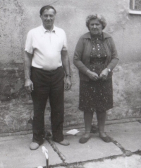 Antonín Bohatý s manželkou Evžénií