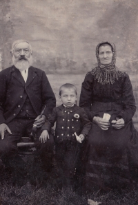 My maternal grandfather and grandmother, the Polívkas