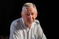 Alexander Štrba during eyd recording in 2022