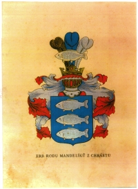 Coat of arms of the Mandelík family