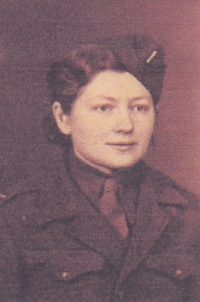 Helena Červenková who left with Svoboda's army
