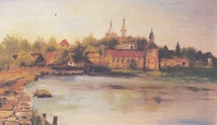 Hlinsk in painting