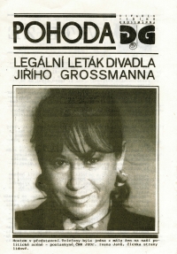 Ivana Janů jako host Divadla Jiřího Grossmanna