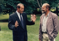Vladimír Kulhánek s bratrem Bohumírem