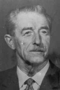 Marie Jáčová's father, Bohumil Starý, at the age of 70 
