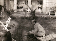 Jan Masaryk na návštěvě v Ratboři