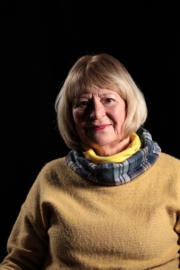 Jitka Kulhánková při natáčení