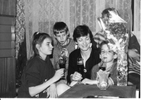 Marie with her daughters Pavla and Andrea and with her son Viktor