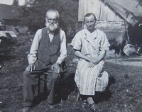 Grandparents Anna and Vicenc Bohatý