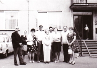 Irena Mazanová s rodinou (Augustínovci)