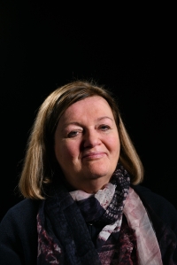 Zuzana Vytlačilová ve studiu Paměti národa v roce 2023