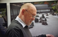 Společná výstava pamětníka s Jindřichem Štreitem v Horácké galerii na téma Japonsko, Nové Město na Moravě, 2018