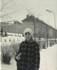 Dagmar Pokorná v Příbrami, 1964