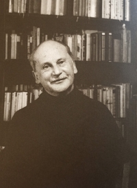 Strýc pamětníka Vlastimil Vokolek (narozen 1903) na fotografii z osmdesátých let 