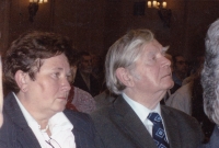 Mr and Mrs Pustaj at Žofín in 2010