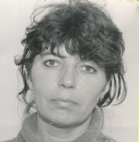 Jana Šmídová in the 1980s