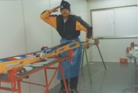 Na Paralympiádě v Naganu v roce 1998