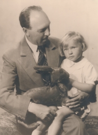 Krista Brotánková with her father Vladimír Tenora