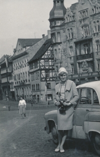Krista Brotánková v 60. letech v rakouském Eisenau