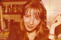Eva Jerochim in Prague in 1979