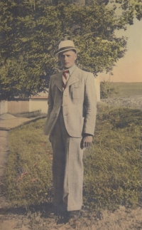 Tatínek Jaroslav Louda, 1940