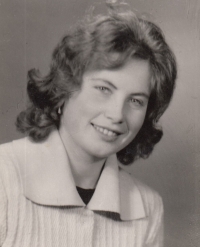 Blanka Slunečková v roce 1963