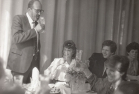 Ze svatby dcery Martiny, 1986