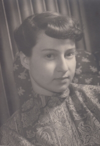 Eva Spitzová v roce 1953