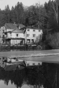The Podsemín mill in a photo from 1973
