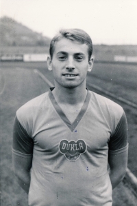 Jindřich Krepindl v roce 1967 na vojně v Dukle Praha