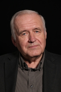 Vojtěch Blodig during recording, 2023