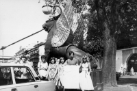 Jiří Rak na třítýdenní praxi v Leningradu, 1979