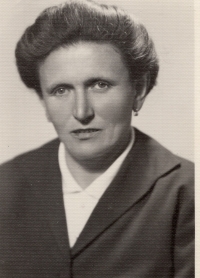 Mum Marie Vaníčková, 1950s
