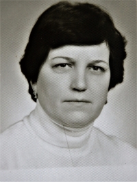 Marta Mezerová rok 1981