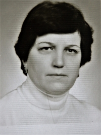 Marta Mezerová rok 1981