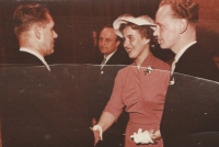 The witness's wedding with his wife Ludmila, 21 June 1956