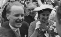 The witness's wedding with his wife, 21 June 1956