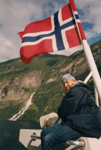 Norsko, Geirangen fjord, 2004