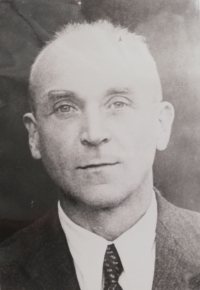 Otec pamětnice Wenzel Fiala v roce 1944