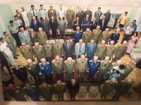 Romanian veterans at the reception of the Slovak Embassy in Romania